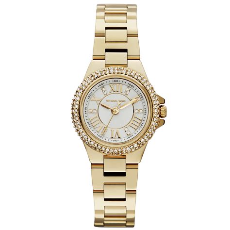 michael kors petite camille watch|michael kors camille women's watch.